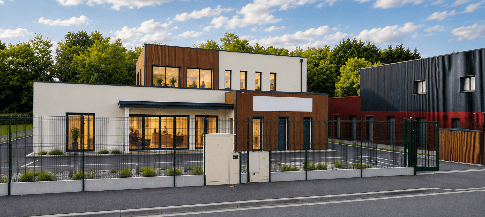 Cabinet médical construit par FM Créations à Tours